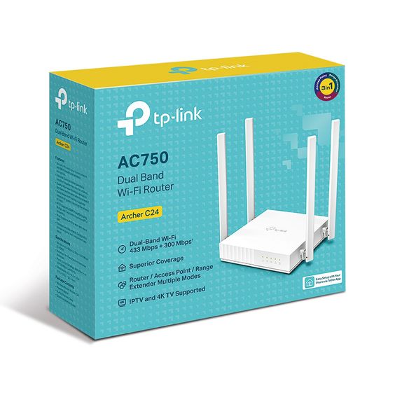 Router Wifi TP-Link Archer C24 4